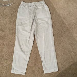 COS cotton summer front wrapped pants